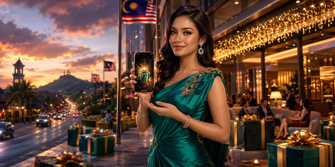 Pengguna Malaysia membuat deposit kasino menggunakan telefon pintar dengan bonus eksklusif